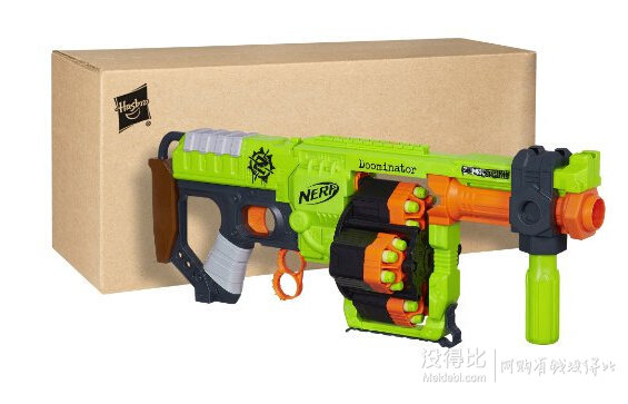 nerf zombie strike doominator blaster 僵尸来袭系列 四轮发射器