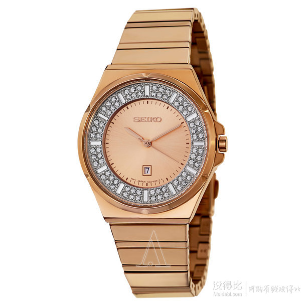 SEIKO 精工Core SXDF74 女款时装腕表|天猫高