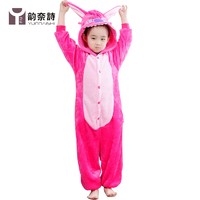 特价包邮 <em>秋冬儿童</em>恐龙<em>连体睡衣</em>女男孩法兰绒